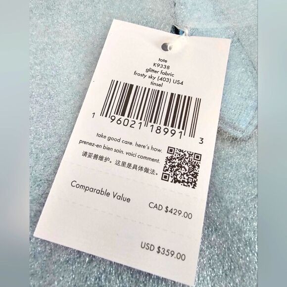 Kate Spade Tinsel Tote 🎊 Host Pick🥳 - Picture 6 of 8